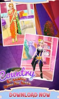 Country DressUp Game For Girls Screen Shot 5