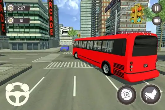 City Bus Simulator 17 New Bus Game Playyah Com Free Games To Play