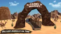 Desierto camello camión transporte Screen Shot 4
