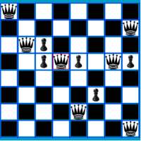 Chess Queen and Pawn Problem