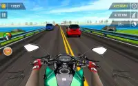 Racing in Moto Autobahn Racer Screen Shot 4