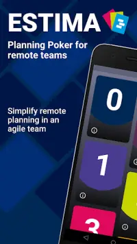 ESTIMA – Planning Poker for remote teams Screen Shot 0