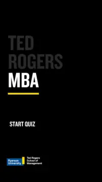 Ted Rogers MBA Quiz Screen Shot 0