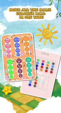 Color Ball Sort - Exercise Brain Puzzle Game Screen Shot 2