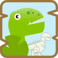 Дино пазлы - пазлы с динозаврами для детей