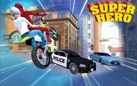 Light Speed Hero Bike Taxi Driving Game Screen Shot 3