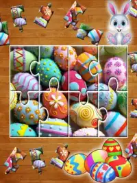 Easter Egg Jigsaw Puzzles 🐇 : Family Puzzles free Screen Shot 1