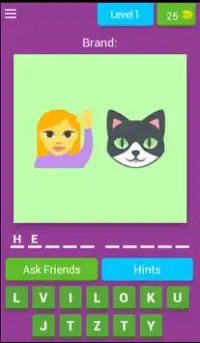 Guess the Emoji - Quiz Screen Shot 0