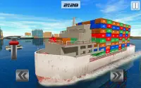 Navio carga simulador cidade game transporte carga Screen Shot 10