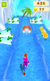 Princess Island Running Games Screen Shot 5