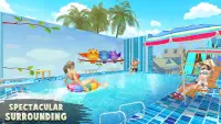Slide Water Parks Extreme Ride: Hiburan Park 3D Screen Shot 8