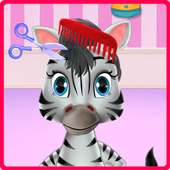 Jungle Animal Zoo Hair Salon For Kids