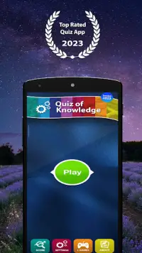 Quiz of Knowledge Game Screen Shot 0