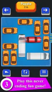 Unblock the Car Parking - Free Puzzle game Screen Shot 2