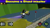 Bike-Stunt-Rennen Screen Shot 2