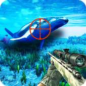 Blue whale sniper hunter 3d game