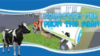 Farm Milk Transport Truck Sim Screen Shot 2