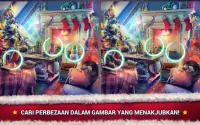 Mencari Perbedaan Natal - Permainan Christmas Screen Shot 0