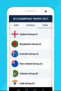 Champions Trophy Schedule 2017 Screen Shot 3