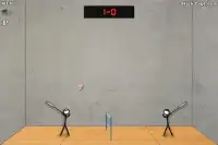 Stick Figure Badminton Screen Shot 2