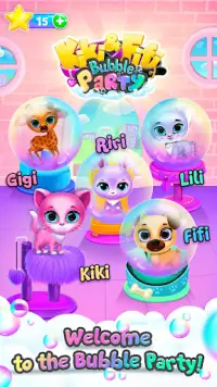 Kiki & Fifi Bubble Party Screen Shot 11