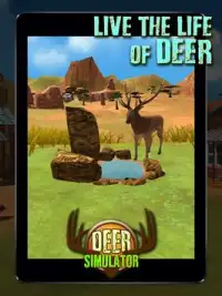 Deer Simulator 3D Wildlife Sim Screen Shot 5