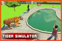 Angry Tiger City Revenge: Attack Sim Screen Shot 0
