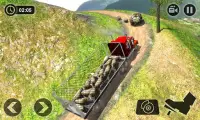 Farm Animal Truck Driver Game Screen Shot 1