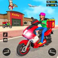 Pizza Delivery: Girl & Boy Bike Game