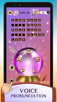 Word Wizard Puzzle - Connect Letters Screen Shot 0