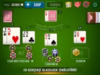 BLACKJACK 21 Vegas Kumarhanesi - free card game Screen Shot 1
