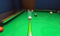 Nyata 8 Bola Kolam Snooker Screen Shot 1