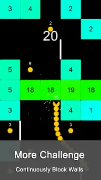 PAC-Slither vs Block - Snake Go Math Game Screen Shot 2
