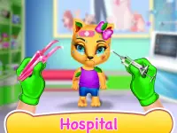 Fluffy Kitty Daycare - Animal Pet Salon & Caring Screen Shot 1