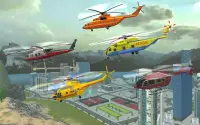 Fire Helicopter Rescue SIM Screen Shot 4