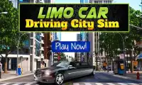 Limo Car Driving City Sim Screen Shot 0
