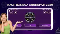 Crorepati 2020 - Hindi & English Quiz Screen Shot 0