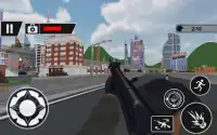 Polisi Mobil Gangster Modern Action Commando Comba Screen Shot 6
