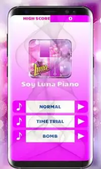 Soy Luna Piano Tiles Game Screen Shot 1