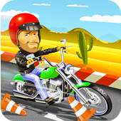 Star Motorbike Highway Attack  Race free game