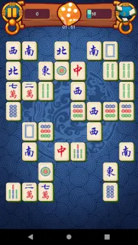 Free Mahjong/majong/mah-jongg Solitaire Classic Screen Shot 3
