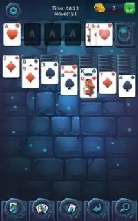 Solitaire Monster Screen Shot 2