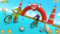 بطل BMX ركوب المتطرفة المثيرة 3D Screen Shot 2