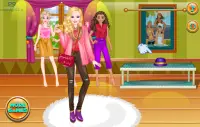 Dress up games for girls - Princesses Edgy Fashion Screen Shot 1