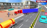 zwaar Vrachtauto parkeren 3D rijden Screen Shot 1
