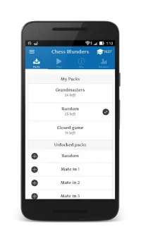 Blunders Free - Chess Puzzles Screen Shot 1