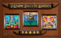 Lord Ganesha jigsaw puzzle game for adults Screen Shot 2