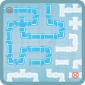 Plumber - Pipes Flood Puzzle