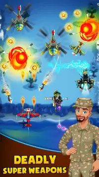 Sky Force: Combat Attack Space Shooting Screen Shot 3
