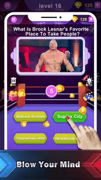 WWE Quiz Screen Shot 0